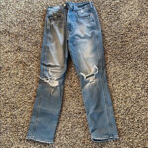 Gap vintage slim high rise Distressed Blue Jeans